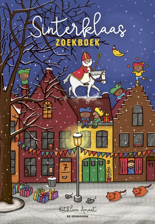 Sinterklaas zoekboek – Kathleen Amant – boek cover