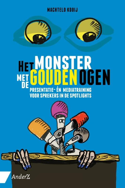 Het monster met de gouden ogen – Machteld Kooij – boek cover