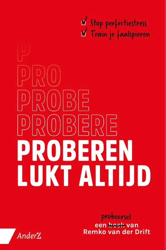 Proberen lukt altijd – Remko van der Drift – boek cover