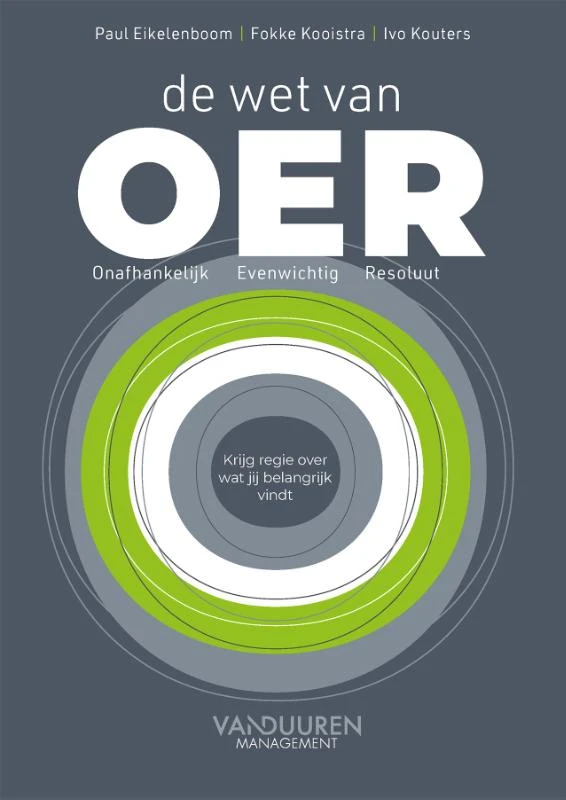 De wet van OER – Paul Eikelenboom – boek cover