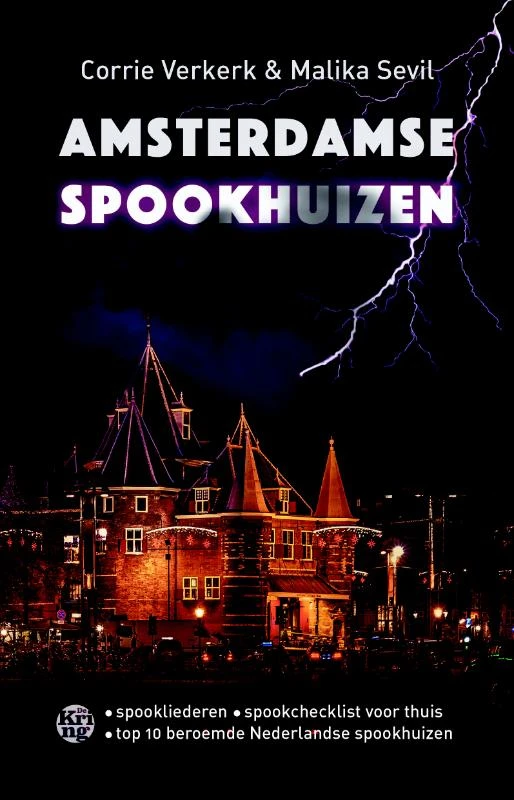 Amsterdamse spookhuizen – Corrie Verkerk – boek cover