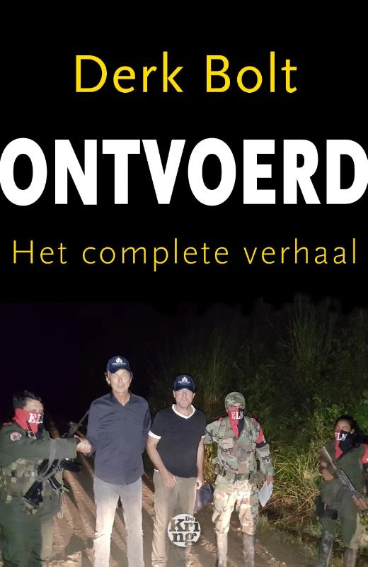 Ontvoerd – Derk Bolt – boek cover