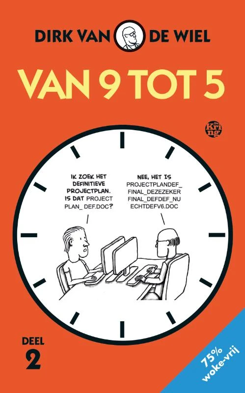 Van 9 tot 5 – Dirk van de Wiel – boek cover