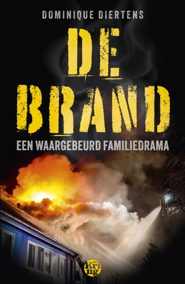 De brand – Dominique Diertens – boek cover