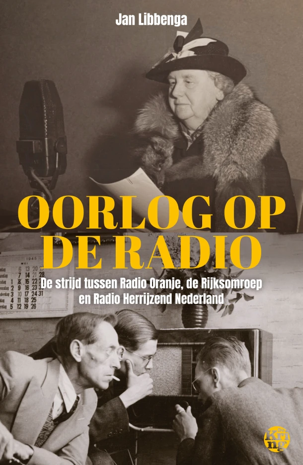 Oorlog op de radio – Jan Libbenga – boek cover