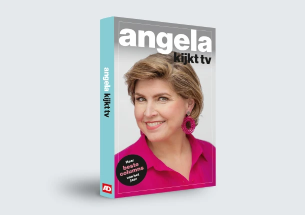 Angela kijkt tv – Angela de Jong – boek cover