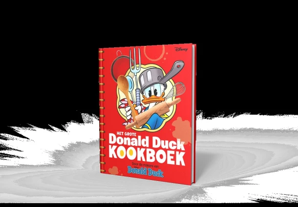 Donald Duck Kookboek – boek cover