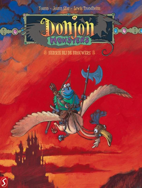 Herrie bij de brouwers – Joann Sfar – boek cover