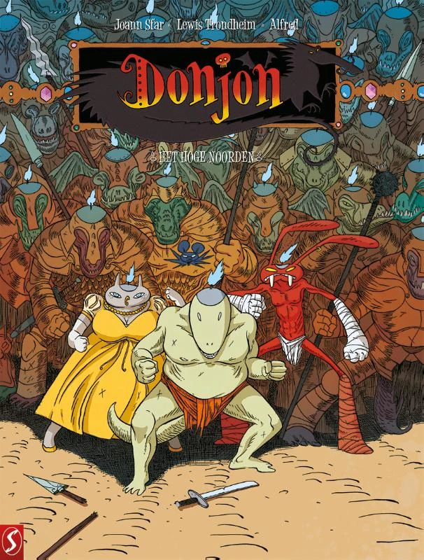 Donjon Avondschemer 110: Het hoge noorden – Lewis Trondheim – boek cover