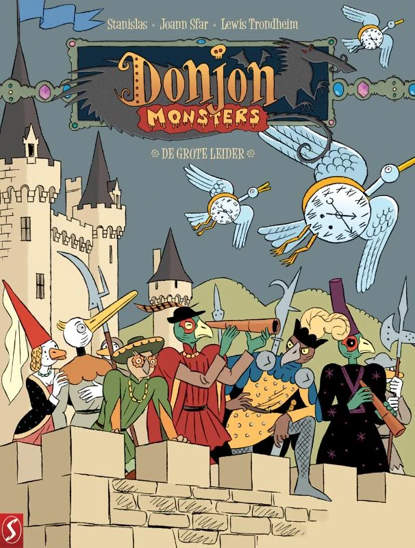 Donjon Monsters 11 - De grote leider – Joann Sfar – boek cover