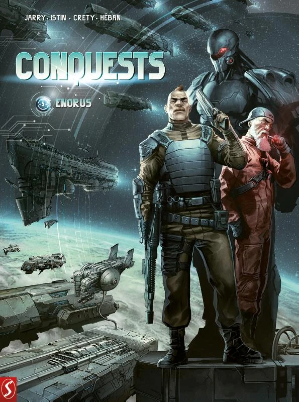 Conquests 5 - Enorus – Jean-Luc Istin – boek cover