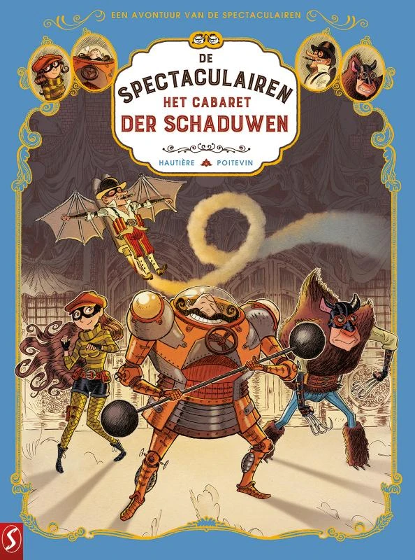 Het cabaret der schaduwen – Régis Hautière – boek cover