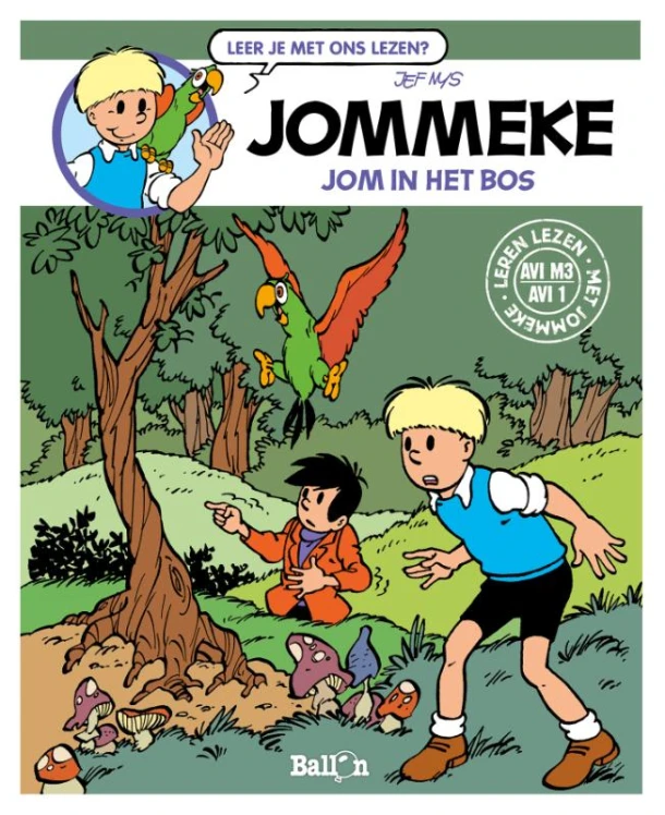 Jom in het bos – Jenny Hillen – boek cover