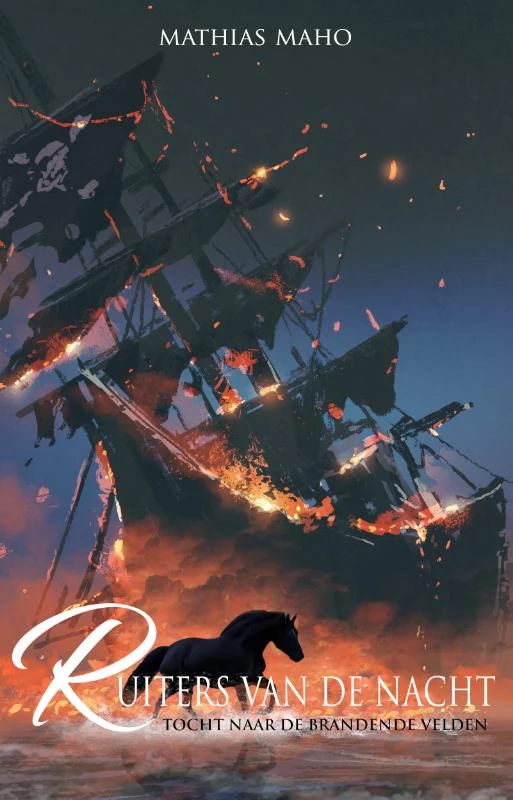 Tocht naar de brandende velden – Mathias Maho – boek cover