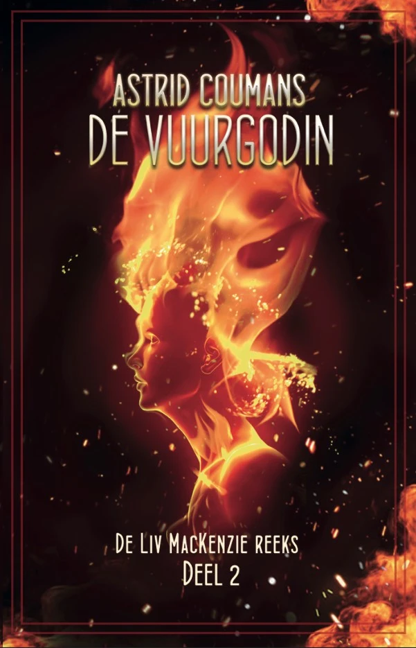 De vuurgodin – Astrid Coumans – boek cover