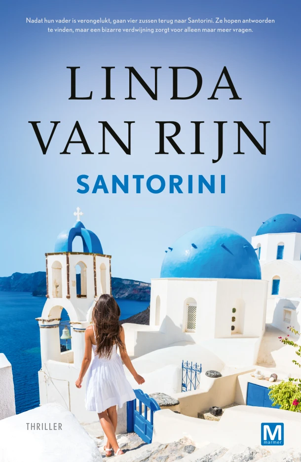 Santorini – Linda van Rijn – boek cover
