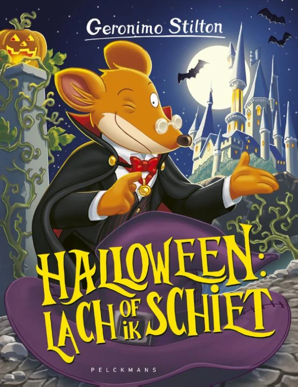Halloween: lach of ik schiet – Geronimo Stilton – boek cover