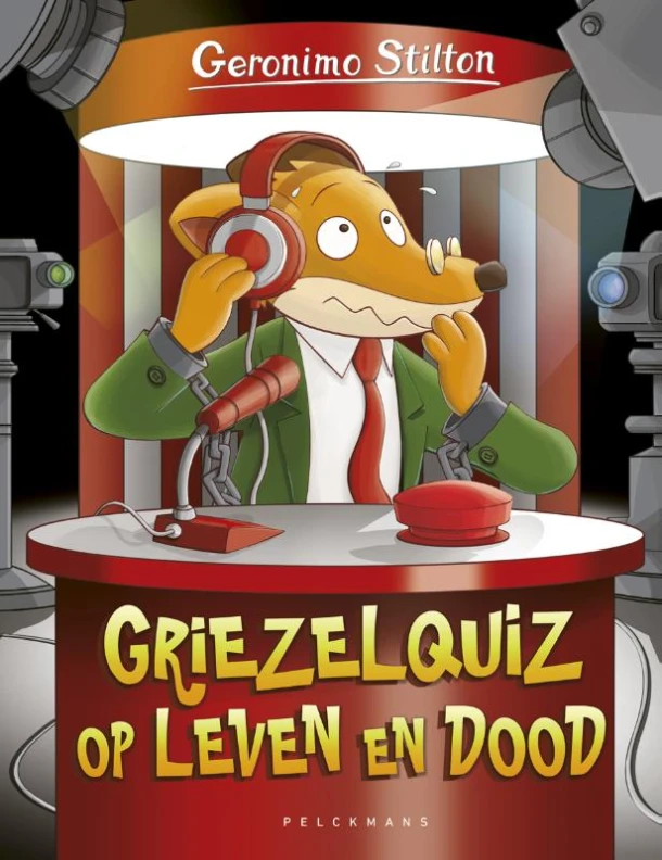 Griezelquiz op leven en dood – Geronimo Stilton – boek cover