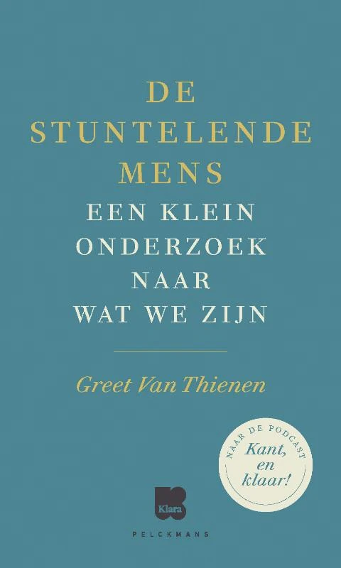 De stuntelende mens – Greet van Thienen – boek cover