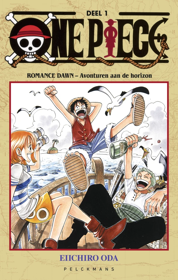 Avonturen aan de horizon – Eiichiro Oda – boek cover