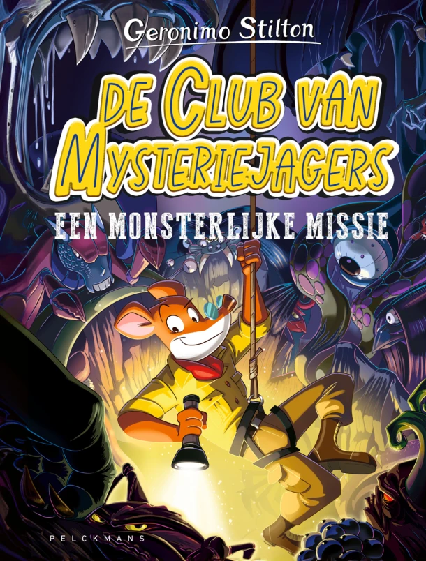 Een monsterlijke missie – Geronimo Stilton – boek cover
