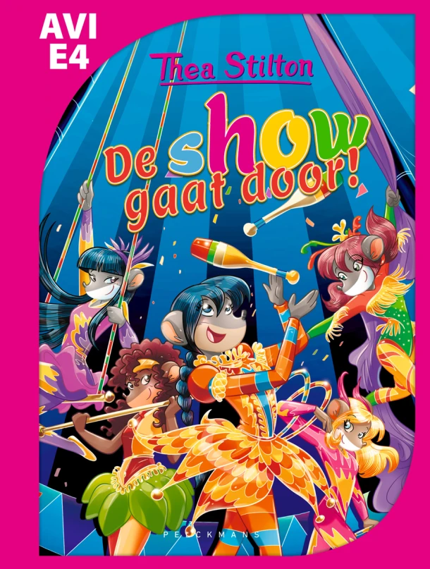 De show gaat door! – Thea Stilton – boek cover