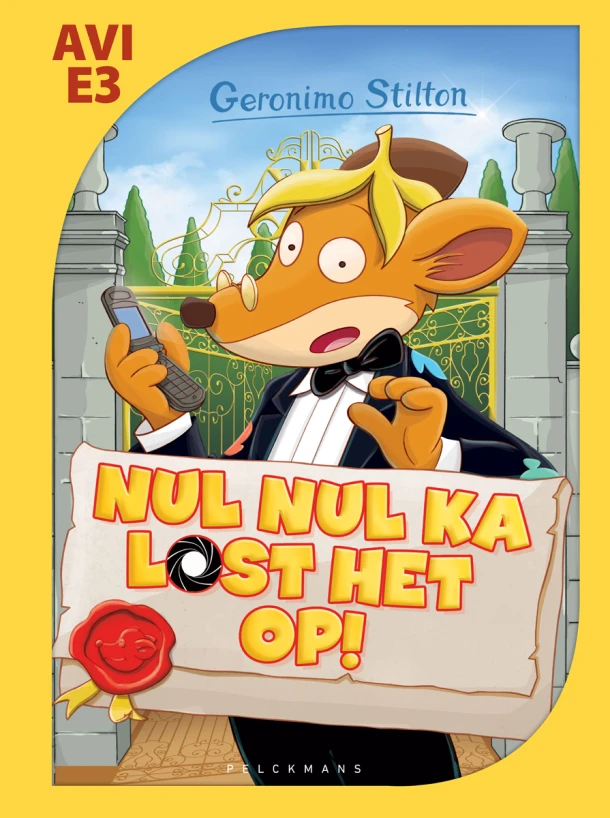 Nul Nul Ka lost het op! – Geronimo Stilton – boek cover