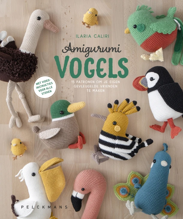 Amigurumi Vogels – Ilaria Caliri – boek cover