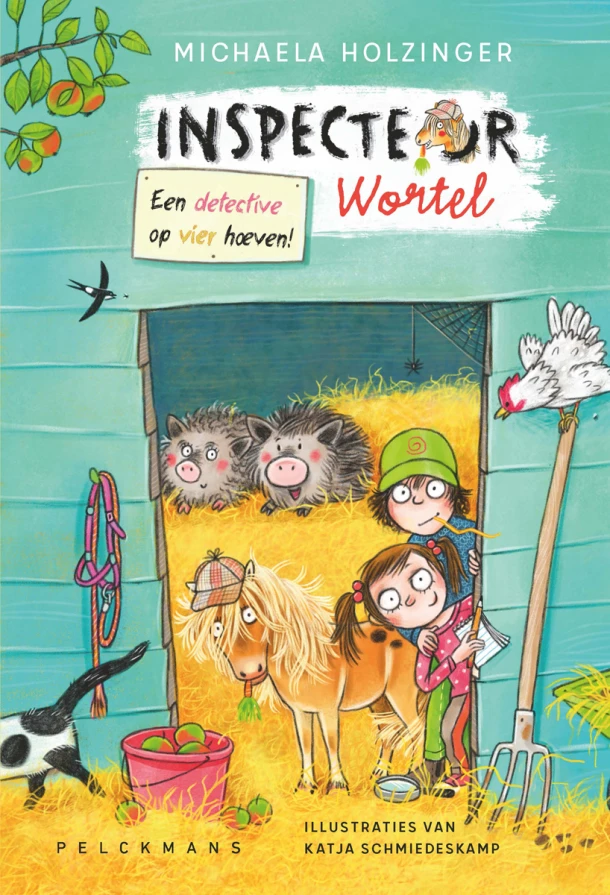 Inspecteur Wortel: Een detective op vier hoeven! – Holzinger Michaela – boek cover