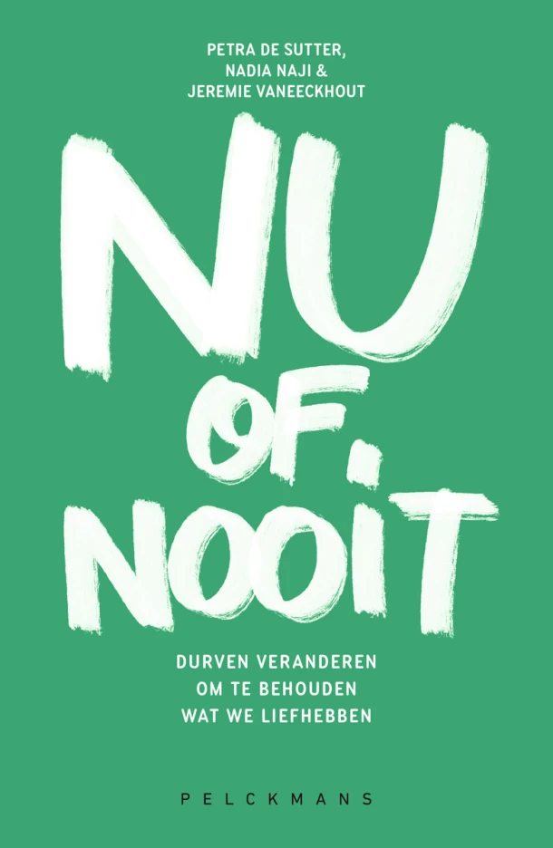 Nu of nooit – Jeremie Vaneeckhout – boek cover