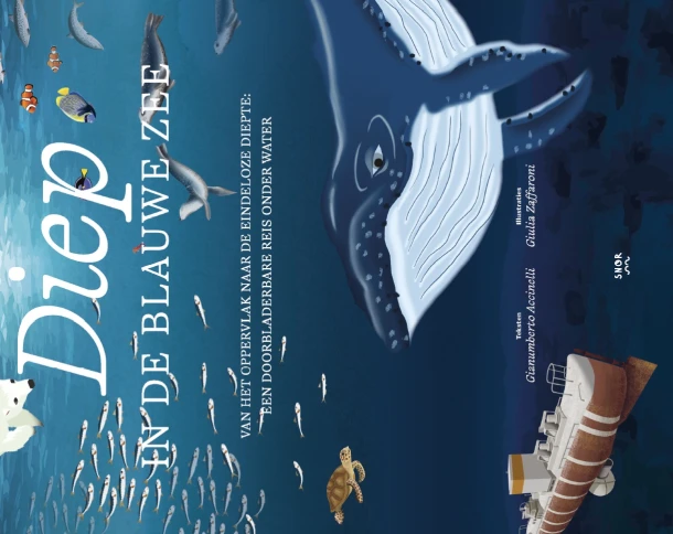 Diep in de blauwe zee – Gianumberto Accinelli – boek cover