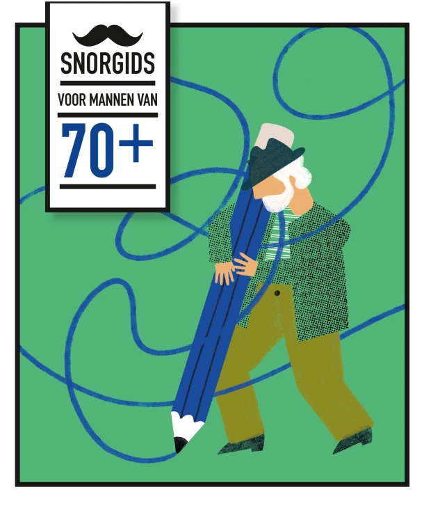 Snorgids voor mannen van 70+ – Henny de Vos – boek cover