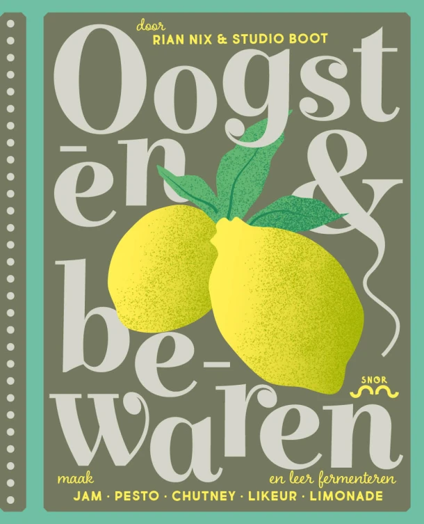 Oogsten & bewaren – Studio Boot – boek cover