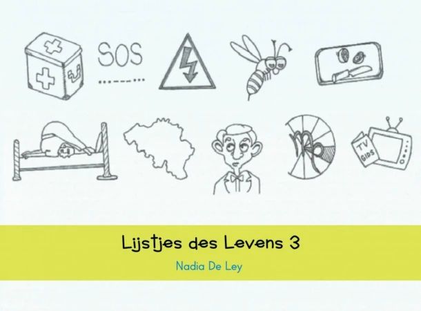 Lijstjes des levens 3 – Nadia De Ley – boek cover