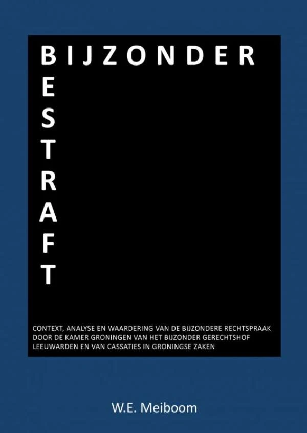 Bijzonder bestraft – W.E. Meiboom – boek cover