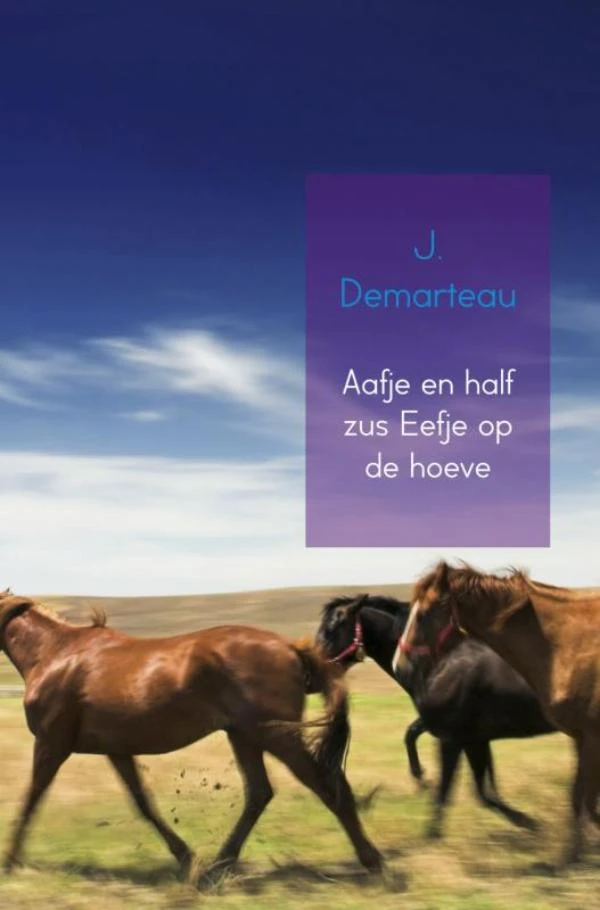 Aafje en half zus Eefje op de hoeve – J. Demarteau – boek cover