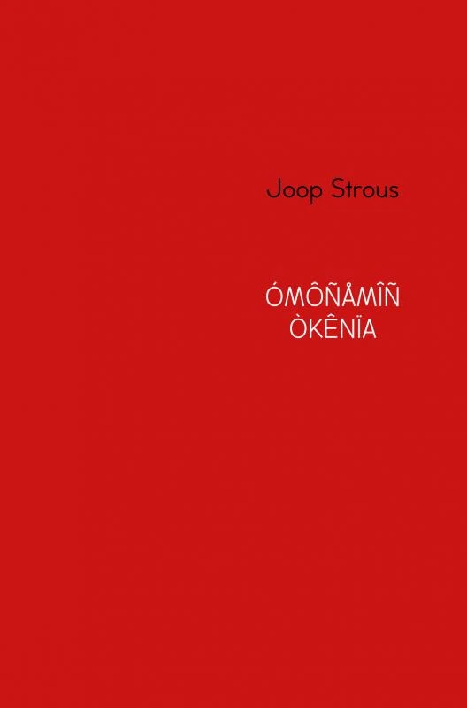 ÓMÔÑÅMÎÑÒKÊNÏ¿A – Joop Strous – boek cover