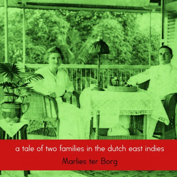 A tale of two families in the Dutch East Indies – Marlies ter Borg-Neervoort – boek cover