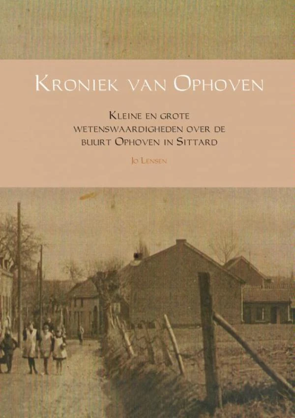 Kroniek van Ophoven – Jo Lensen – boek cover