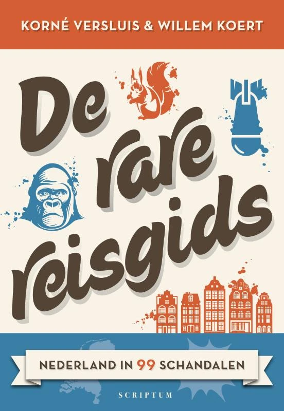 De rare reisgids – Korné Versluis – boek cover