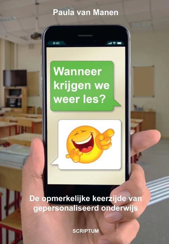 Wanneer krijgen we weer les? – Paula van Manen – boek cover