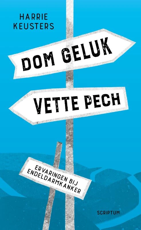 Dom geluk, vette pech – Harrie Keusters – boek cover