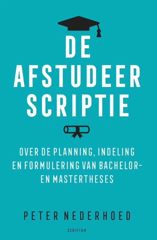 De afstudeerscriptie – Peter Nederhoed – boek cover