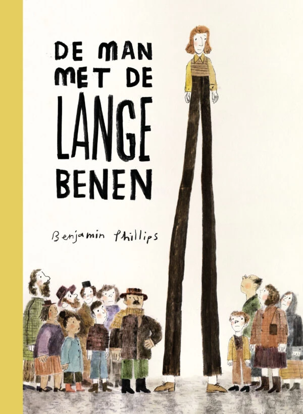 De man met de lange benen – Benjamin Phillips – boek cover