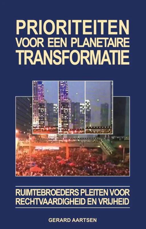 Prioriteiten voor een planetaire transformatie – Gerard Aartsen – boek cover