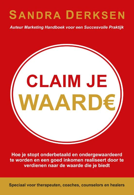 Claim je waarde – Sandra Derksen – boek cover