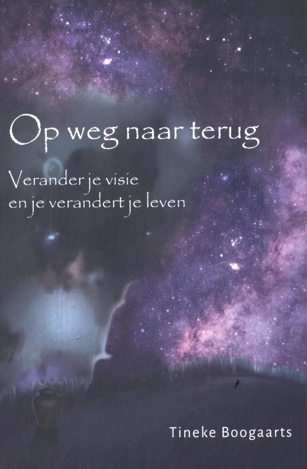 Op weg naar terug – Tineke Boogaarts – boek cover