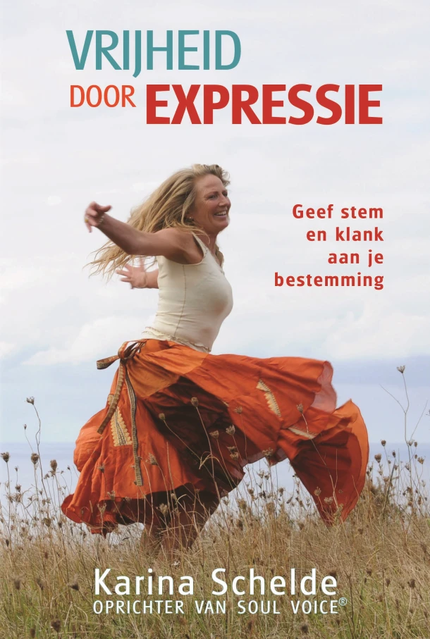 Vrijheid door Expressie – Karina Schelde – boek cover