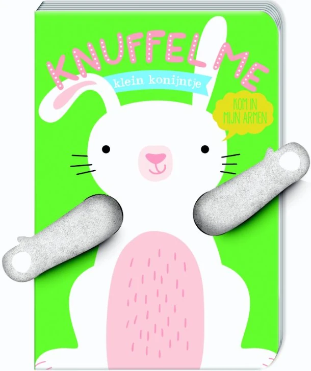 Knuffel me, klein konijntje! – Helmi Verbakel – boek cover