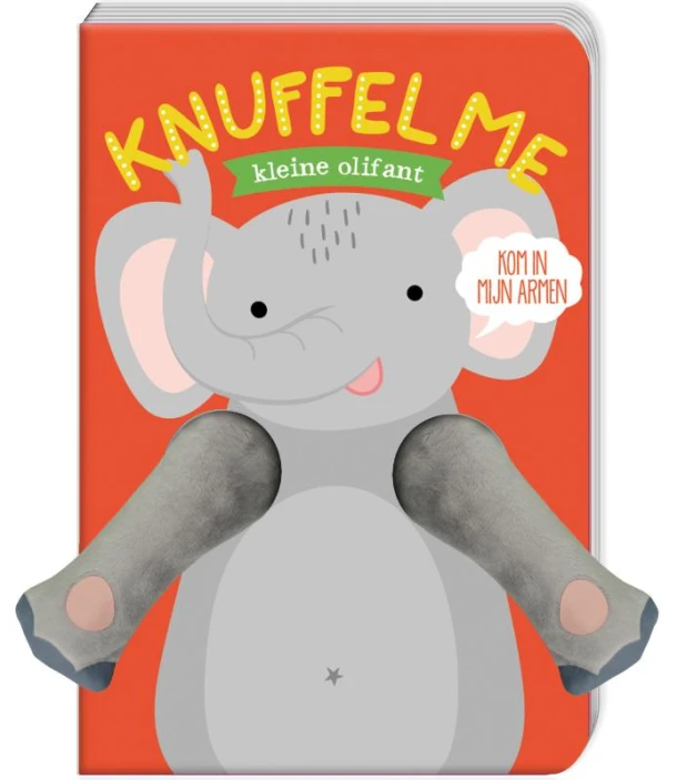 Knuffel me kleine Olifant – Helmi Verbakel – boek cover